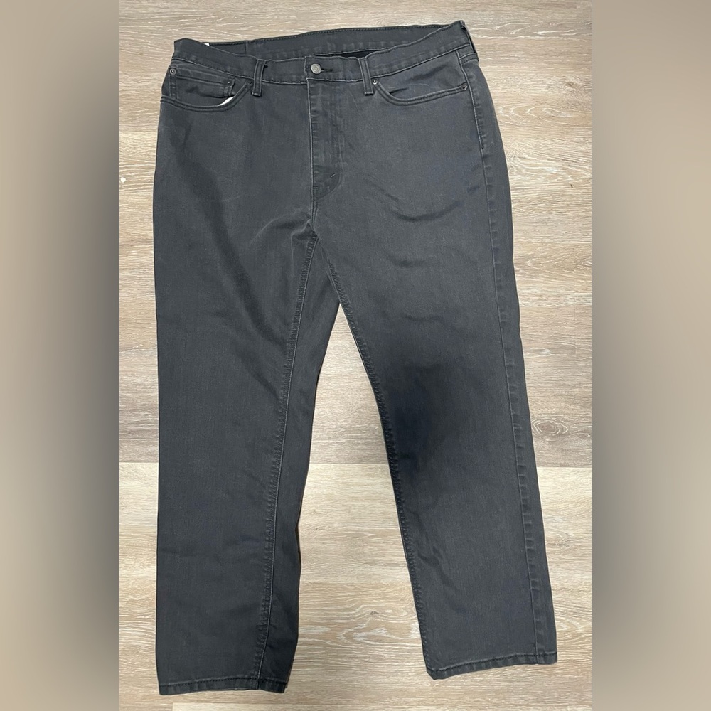 Levi's Black Straight Jeans Classic Fit